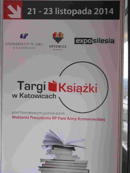 Targi Książki w Katowicach' 2014-plakat.