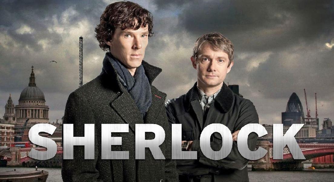 Zdjęcie z serialu Sherlock.