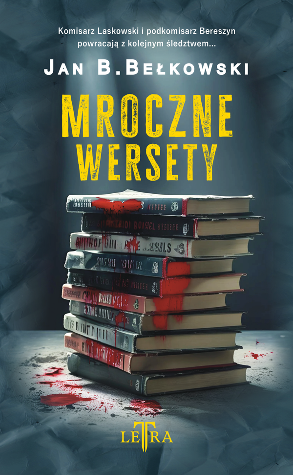 Okładka Mrocznych wersetów Jana B. Bełkowskiego