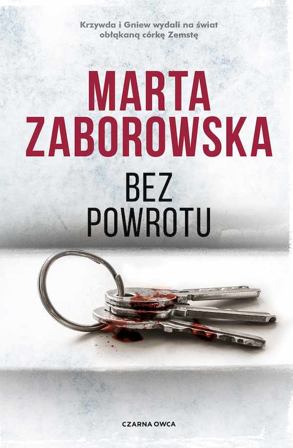 Okładka Bez powrotu Marty Zaborowskiej.