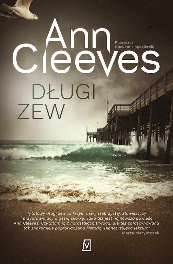 Okładka Długi zew Ann Cleeves.