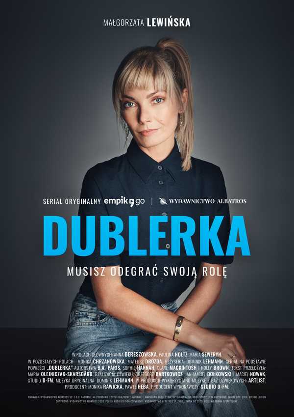 empik go dublerka plakat a3 single fin LEWINSKA