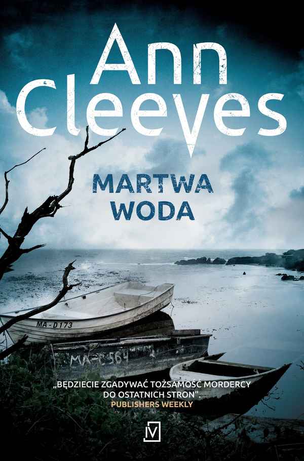 Okładka Martwej wody Ann Cleeves.