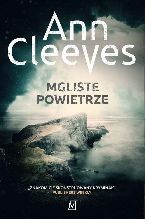 Okładka Mglistego powietrza Ann Cleeves.