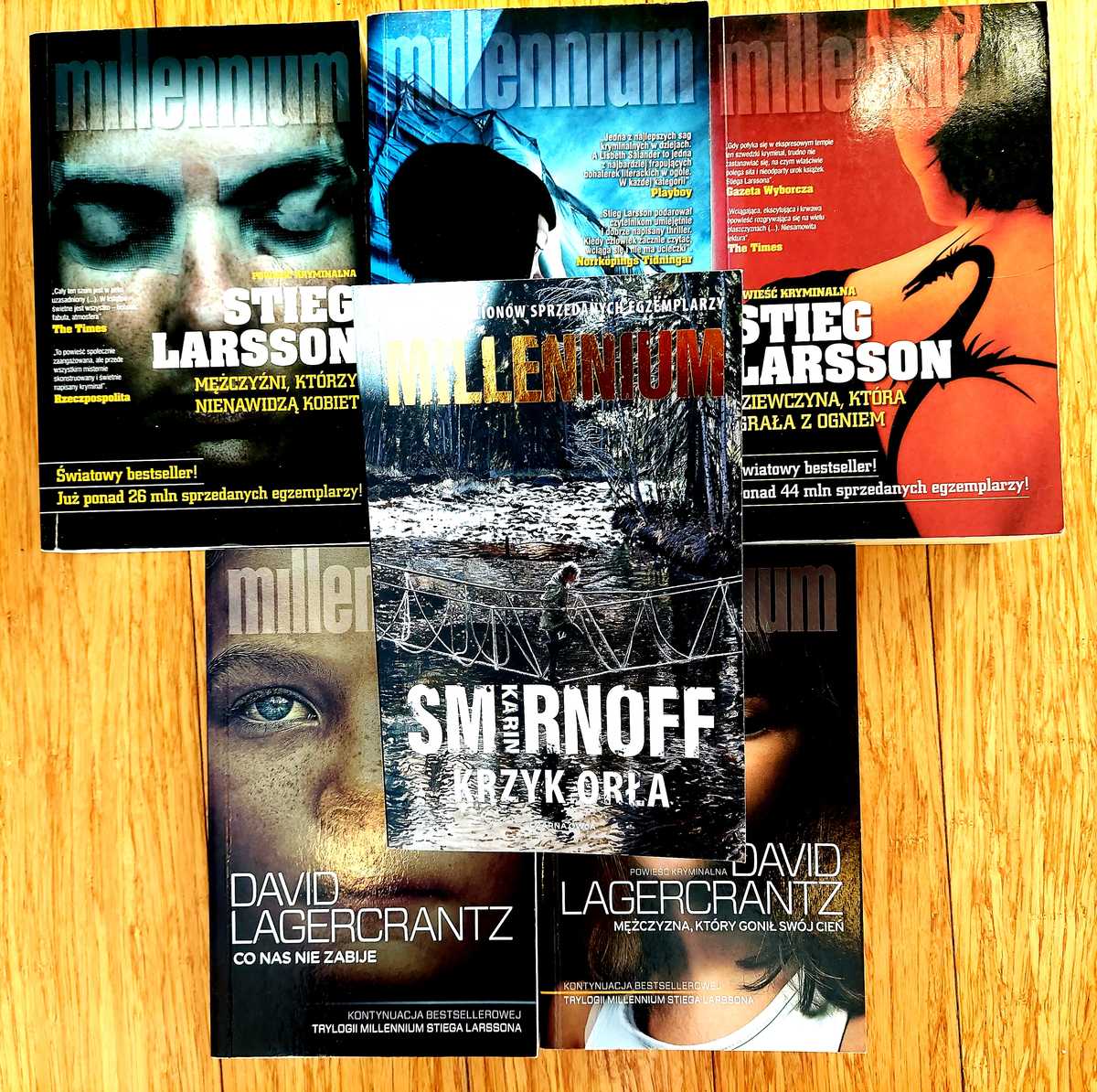 Seria Millennium Stiega Larssona, Dacida Lagercrantza i Karin Smirnoff