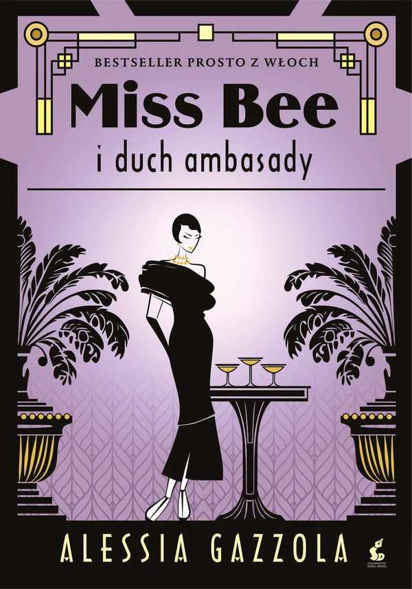 Okładka "Miss Bee i duch ambasady" Alessi Gazzoli