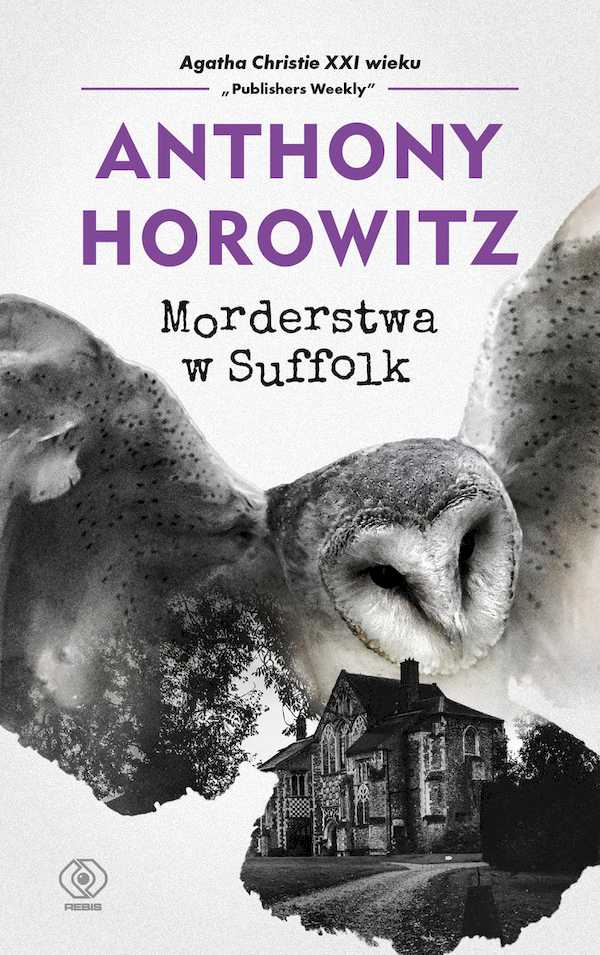 Okładka Morderstw w Suffolk Anthony'ego Horowitza.