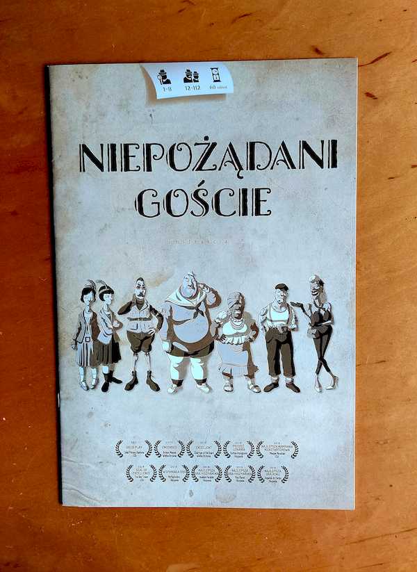 Niepożądani goście - detektywistyczna gra planszowa/Nasza księgarnia - gry