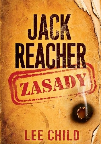 Okładka Jack Reacher. Zasady Lee Childa.