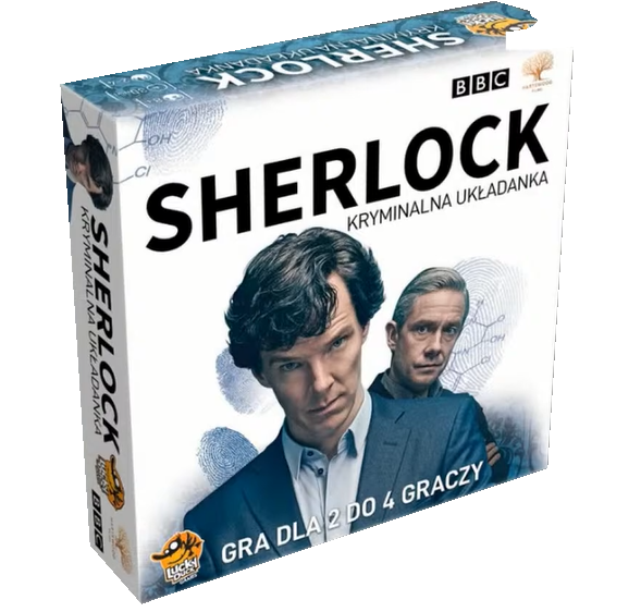 Zdjęcie logicznej gry karcianej Sherlock: Kryminalna układanka