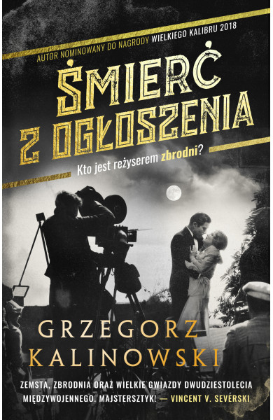 Okładka Śmierci z ogłoszenia Grzegorza Kalinowskiego.