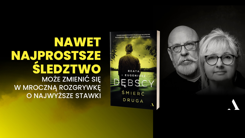 Okładka Śmierci drugiej Beaty i Eugeniusza Dębskich.