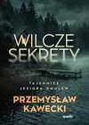 Miniokładka Wilczych sekretów Przemysława Kaweckiego.