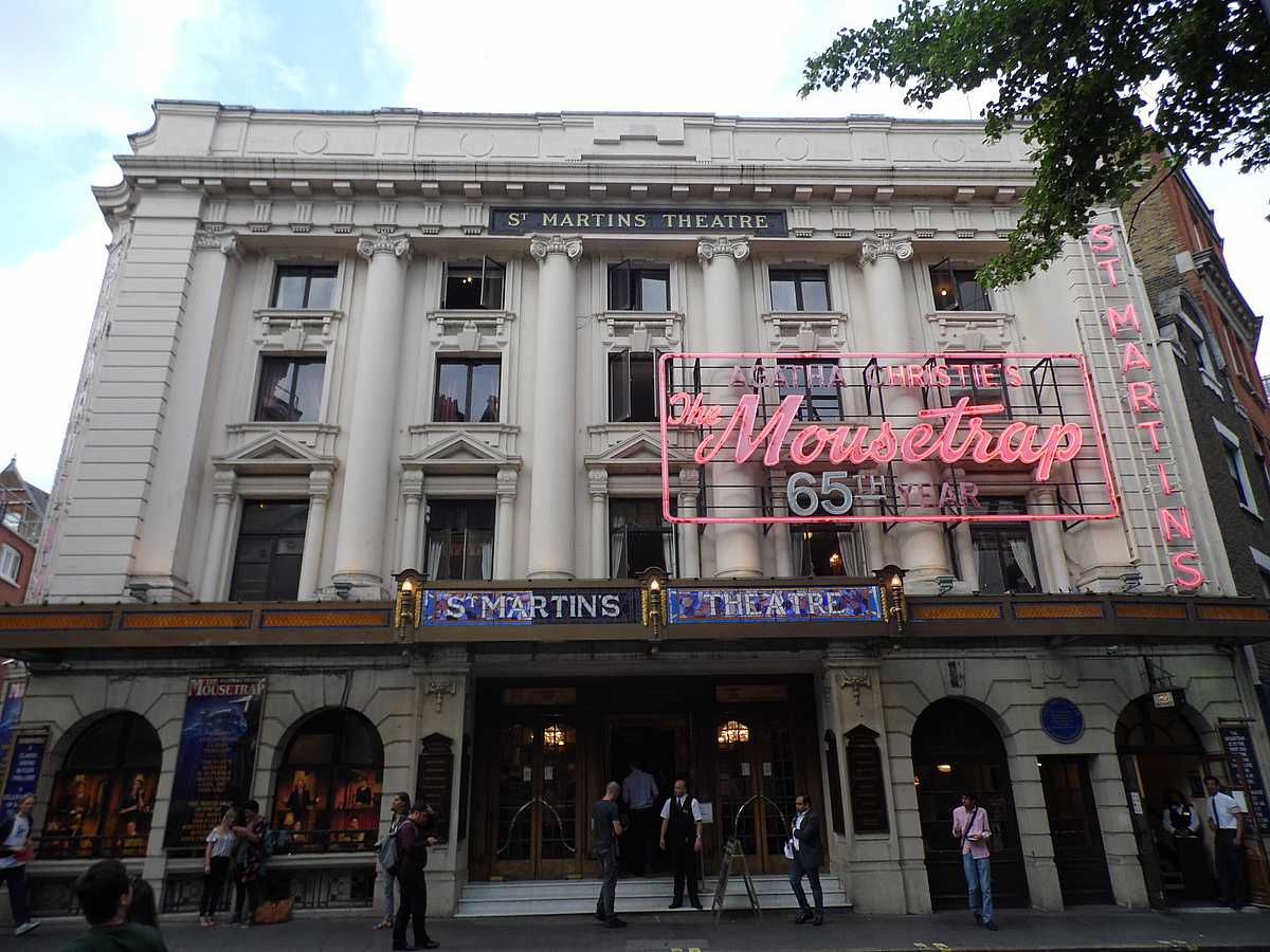 Zdjęcie St Martin's Theatre w Londynie.
