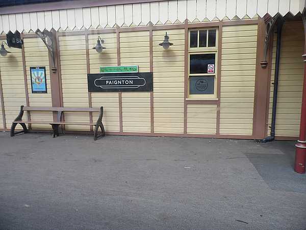 Stacja w Paignton.