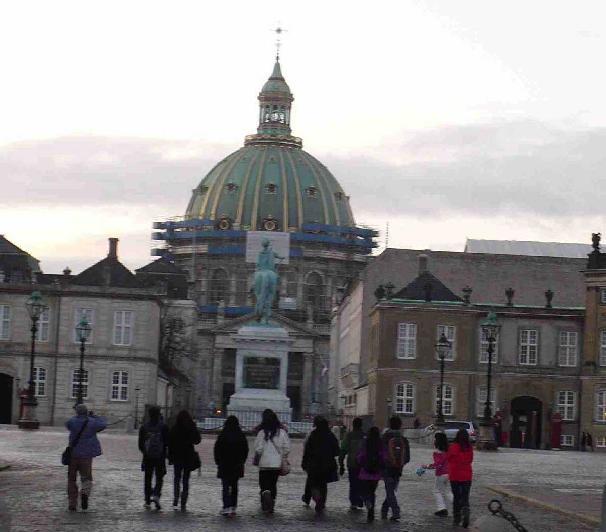 Amalienborg, Kopenhaga/fot. Marta Matyszczak.