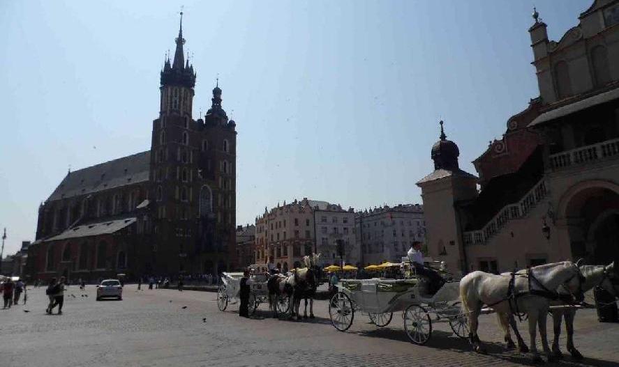 Rynek Główny/fot. Marta Matyszczak.