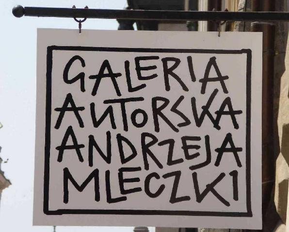 Galeria Andrzeja Mleczki/fot. Marta Matyszczak.