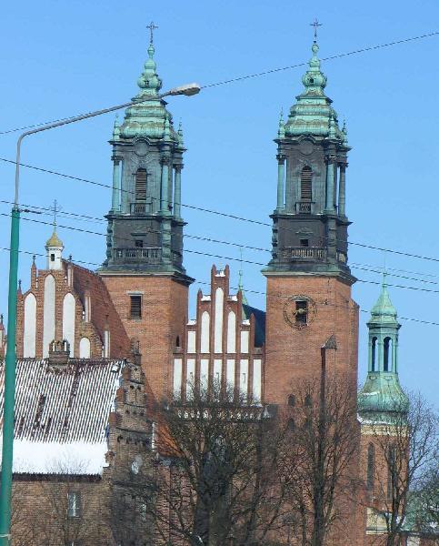 Ostrów Tumski w Poznaniu/fot. Marta Matyszczak.