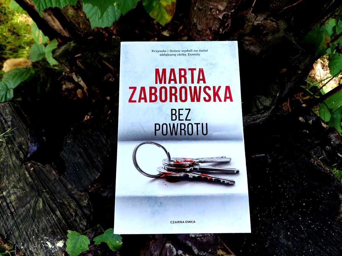 Zdjęcie okładki powieści Marty Zaborowskiej Bez powrotu