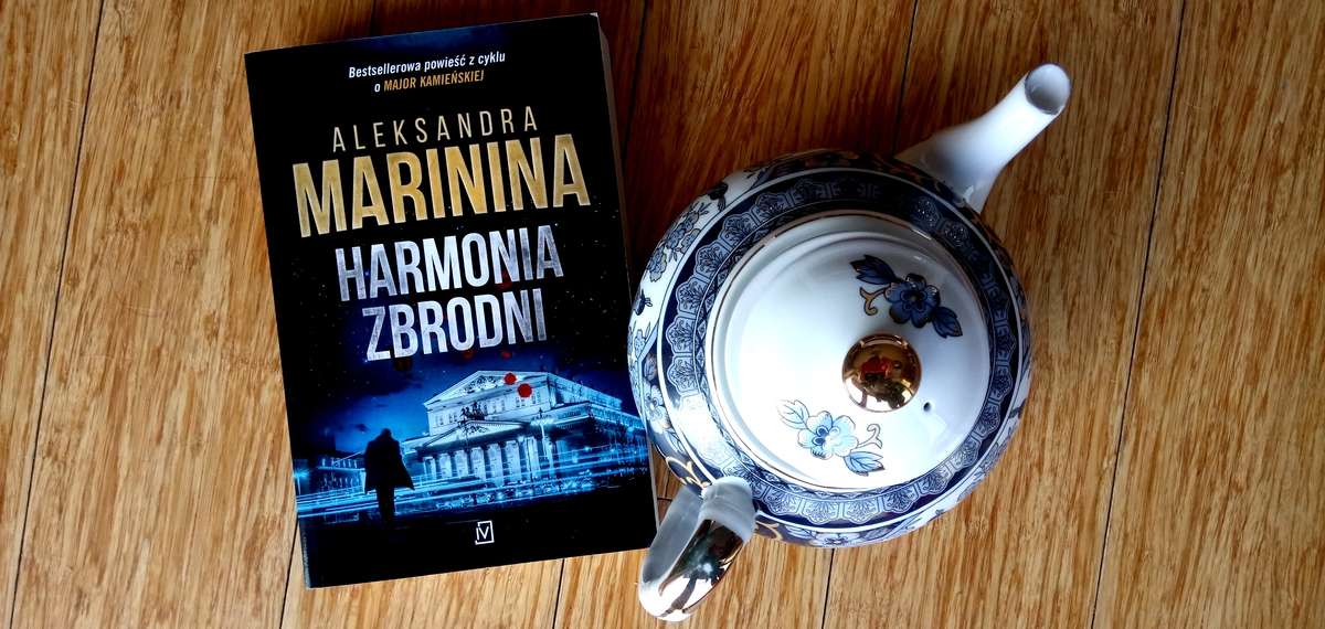 Zdjęcie książki Harmonia zbrodni Aleksandry Marininy