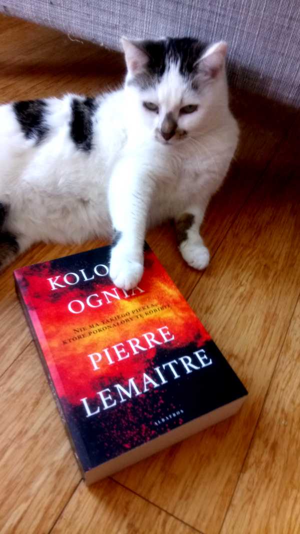 Okładka Kolorów ognia Pierre'a Lemaitre'a.