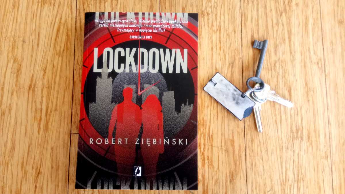 Zdjęcie okładki książki Roberta Ziębińskiego Lockdown