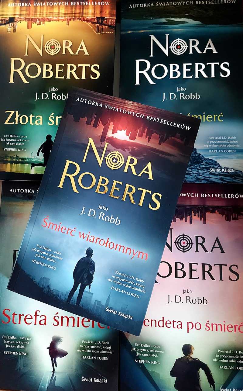 "Śmierć wiarołomnym", Nora Roberts
