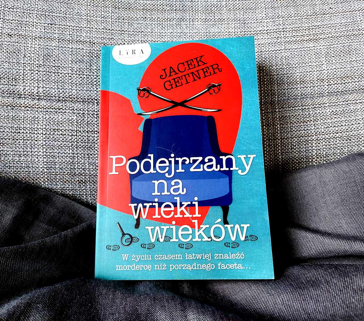 Okładka Podejrzanego na wieki wieków Jacka Getnera.