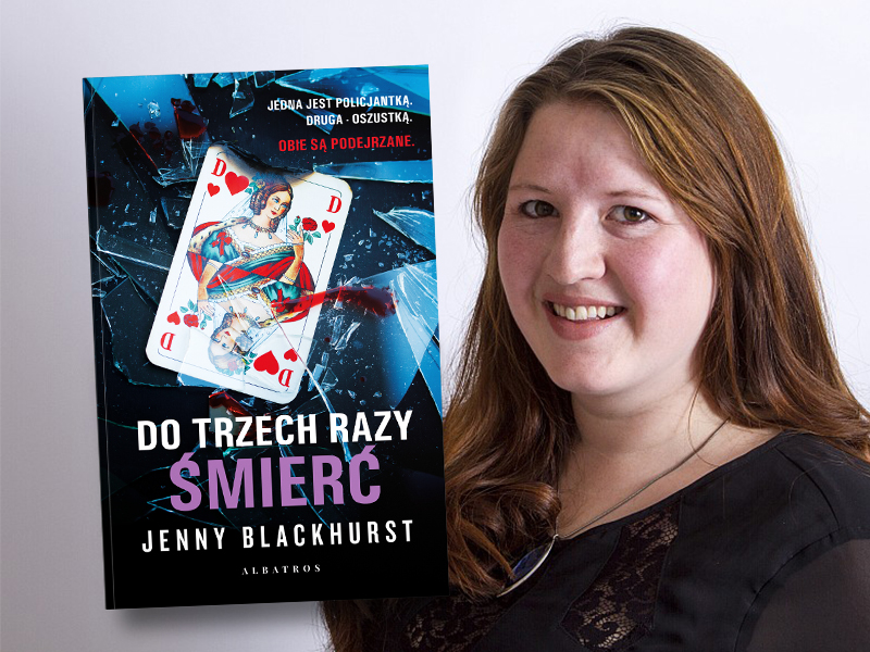 Okładka Do trzech razy śmierć Jenny Blackhurst