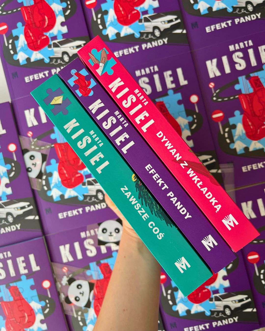 Marta Kisiel, "Dywan z wkładką", "Efekt pandy", "Zawsze coś"