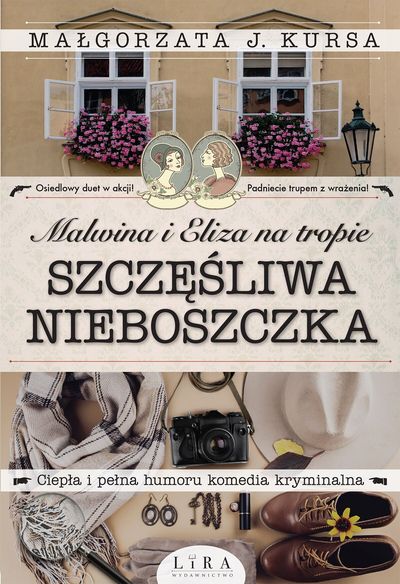 Okładka książki "Malwina i Eliza na tropie" Małgorzaty J. Kursy